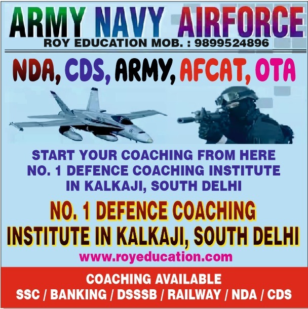 Defence Coaching NDA CDS Kalkaji